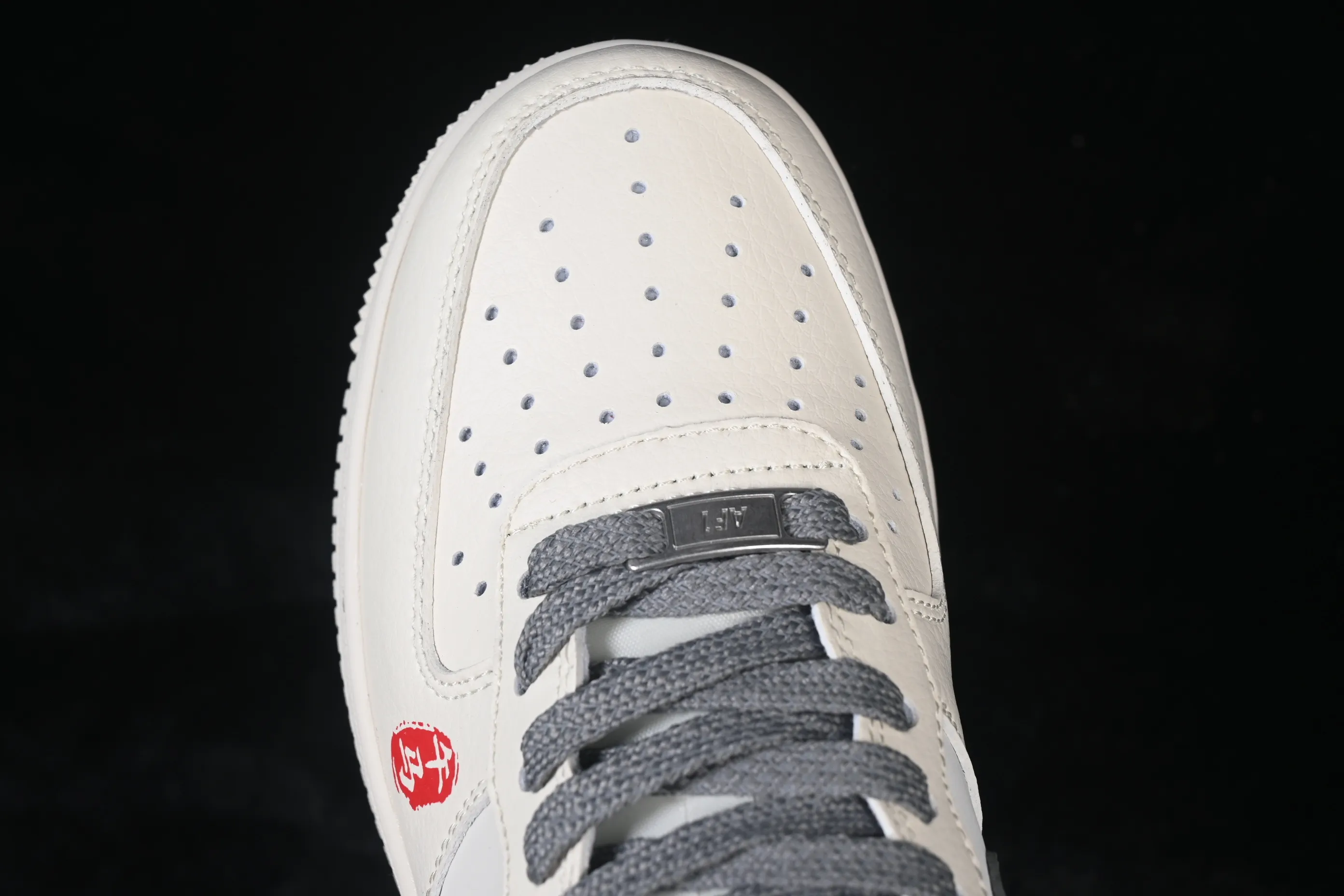 All categories Nk Air Force 1 Air Force series Nk Air Force 1 Low Air Force low-top Nike Air Force 1'07 Low Year of the Horse limited edition Wu Ma rice gray red Air Force 1 low-top casual sneakers MZ9588-822